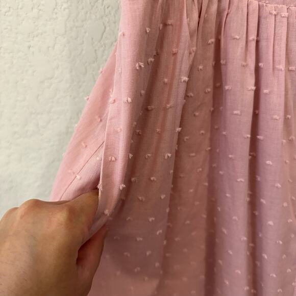 MODCLOTH Quite Clearly Charismatic Dress Dusty Rose Midi Cotton NWT - Picture 4 of 11